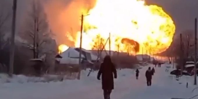 Russische Gaspipeline explodiert! Mindestens 3 Todesopfer - war es Sabotage?