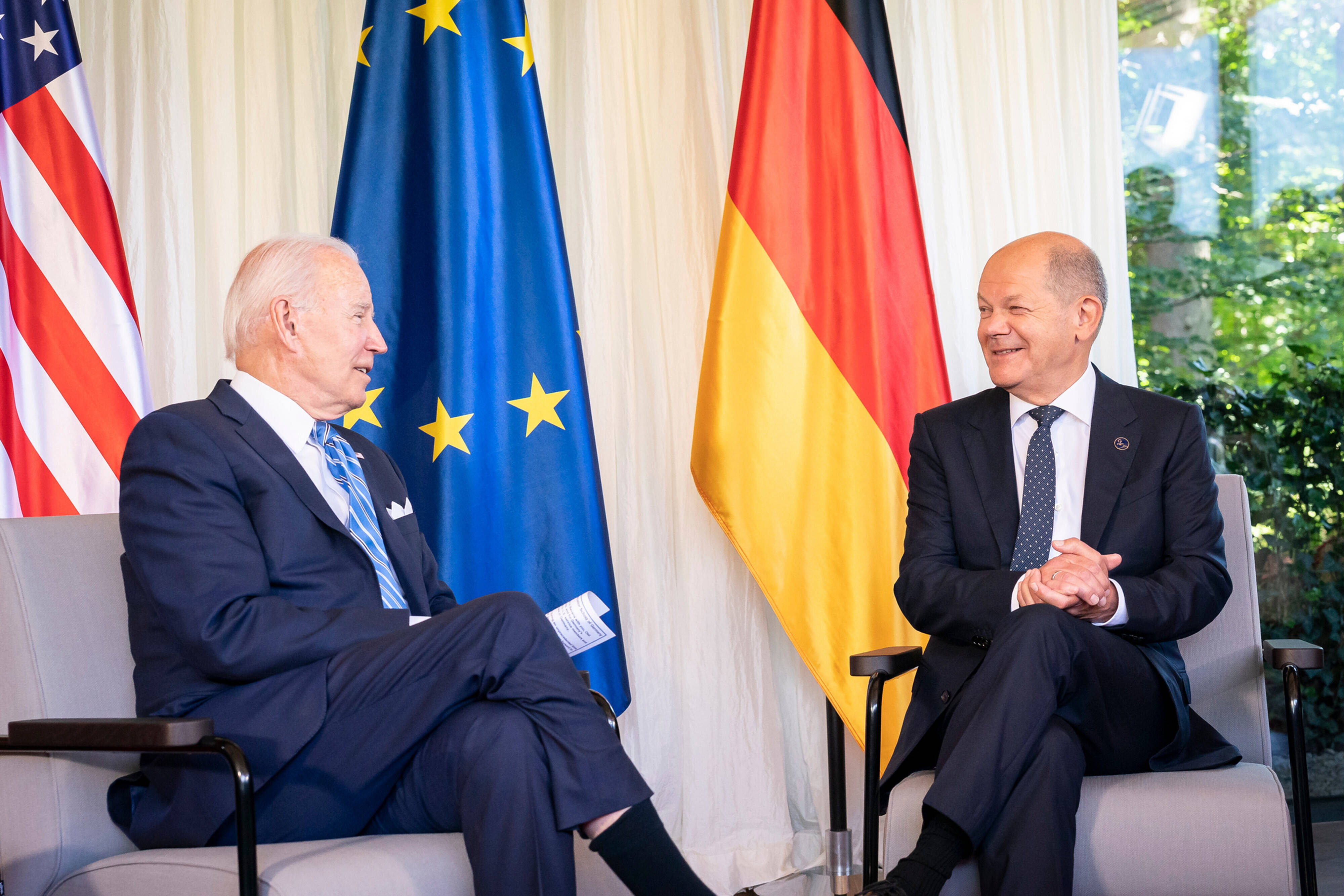 US-Präsident Biden lobt Scholz und Deutschland! "Das war von großer Bedeutung!"